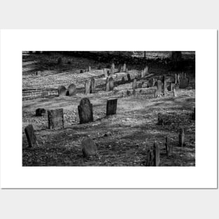 Spooky Graveyard Posters and Art